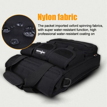 ΔΩΡΕΑΝ SOLDIER Outdoor Sports Ανδρικές τσάντες Tactical Handy CORDURA Υλικό YKK Τσάντες ώμου με φερμουάρ για πεζοπορία σε κάμπινγκ