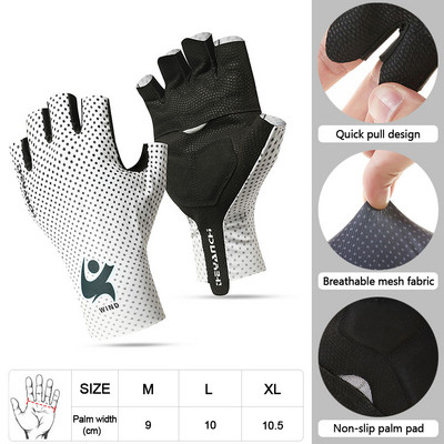 LOOGDEEL Muškarci Ženske fitness rukavice s pola prstiju Prozračne protuklizne fitness rukavice za dizanje utega s vodoravnom šipkom