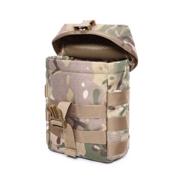 Τσάντα ώμου Military Pouch Molle Τσάντα ώμου Tactical Binocular Telescope Storage Bag Survival Θήκη υπαίθριας πεζοπορίας Θήκη για μπουκάλι νερού