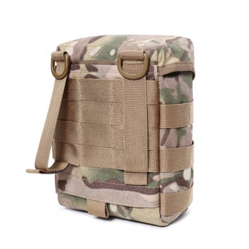 Τσάντα ώμου Military Pouch Molle Τσάντα ώμου Tactical Binocular Telescope Storage Bag Survival Θήκη υπαίθριας πεζοπορίας Θήκη για μπουκάλι νερού