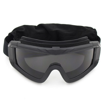 Γυαλιά τακτικής κατά της ομίχλης Military Airsoft Paintball Προστασία ματιών Γυαλιά Γυαλιά