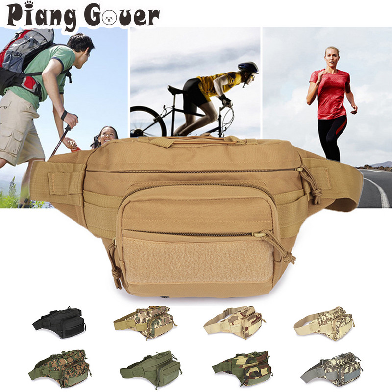 Κάμπινγκ υπαίθρια τσάντα ορειβασίας Τσάντα πολλαπλής μέσης τσάντα τακτικής παραλλαγής Αδιάβροχη τσάντα ταξιδιού