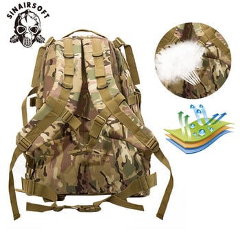 40L 3D Outdoor Sport Military Tactical Climbing Σακίδιο πλάτης ορειβασίας Κάμπινγκ Πεζοπορία Πεζοπορία Σακίδιο ταξιδιού