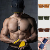 Nahast jõutõstmise treeningkindad peopesa kaitsmine, naised, mehed, fitness, sportvõimlemine, käepidemed, jõutõsted, jõutõsted.