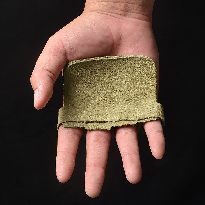 Nahast jõutõstmise treeningkindad peopesa kaitsmine, naised, mehed, fitness, sportvõimlemine, käepidemed, jõutõsted, jõutõsted.