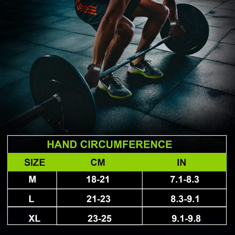 Vyrų sporto salės pirštinės Sunkioji atletika Kultūrizmo treniruotės Fitnesas Pirštinės be pirštų Puspirštės dviračio pirštinės Neslystančios riešo atramos