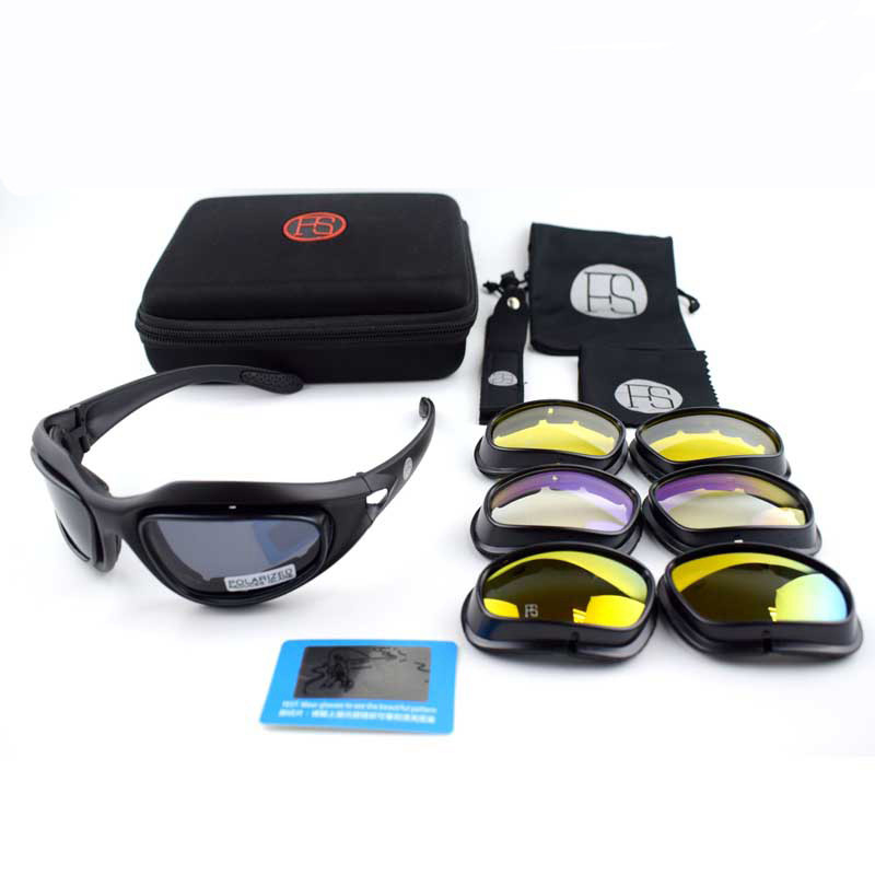 2021 Νέα Γυαλιά ηλίου C5 Polarized Sport Γυαλιά ηλίου UV400 Προστασία εξωτερικού χώρου Τακτικά κυνηγετικά γυαλιά Γυαλιά για πεζοπορία αναρρίχησης