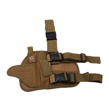 Universal Tactical Thigh Gun Holster Ρυθμιζόμενη θήκη πιστολιού για κυνήγι κυνηγιού νάιλον θήκη Drop αριστερά/δεξιά πόδι θήκη πιστολιού