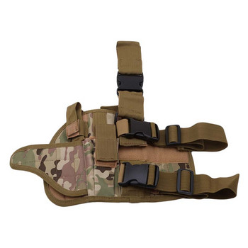 Universal Tactical Thigh Gun Holster Ρυθμιζόμενη θήκη πιστολιού για κυνήγι κυνηγιού νάιλον θήκη Drop αριστερά/δεξιά πόδι θήκη πιστολιού