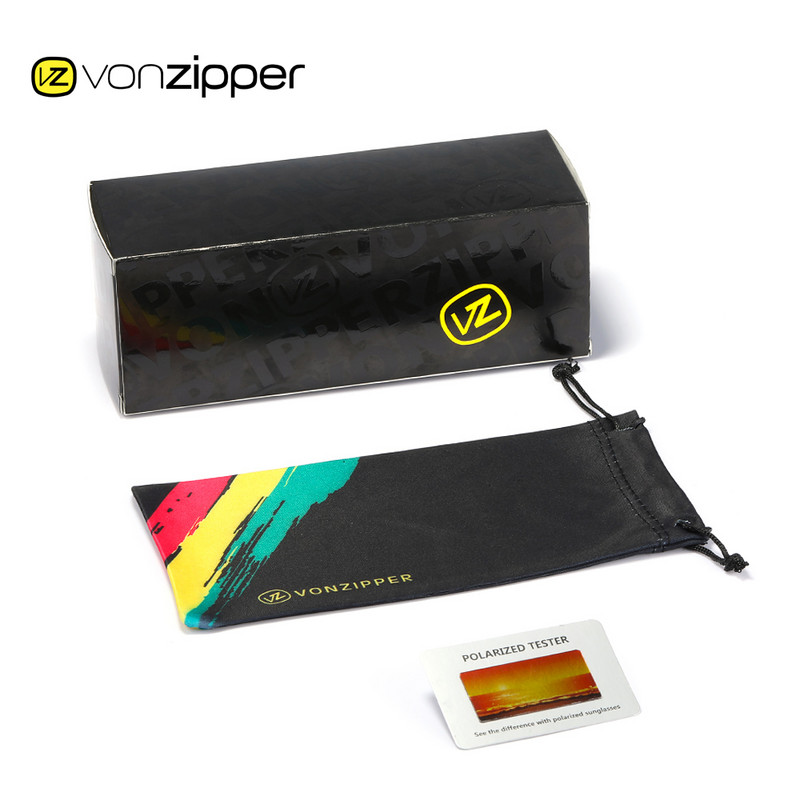 Μάρκα VZ Vonzipper Polarized Ανδρικά γυαλιά ηλίου SHIELD Σκελετός Γυαλιά Στρογγυλού στυλ UV400 Αθλητικά γυαλιά ηλίου Οδήγηση πεζοπορίας για ψάρεμα