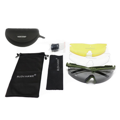 Polarized Tactical Glasses Army Eyewear Military Hunting Shooting Goggles Outdoor Sport Protection Sunglasses Sun For CS Wargame