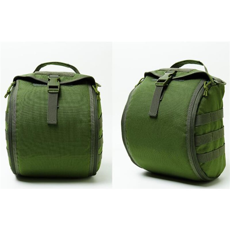 Πακέτο τακτικής τσάντα κράνους, στρατιωτική θήκη μεταφοράς πολλαπλών χρήσεων Molle για αθλητικό κυνήγι, σκοπευτικά κράνη μάχης