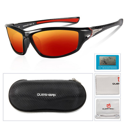 Queshark Polarized Matkaprillid UV-kaitse Spordiprillid Kalastamine Ronimine Telkimine Jooksmine Suusatamine Jalgrattasõiduprillid Mehed Naised