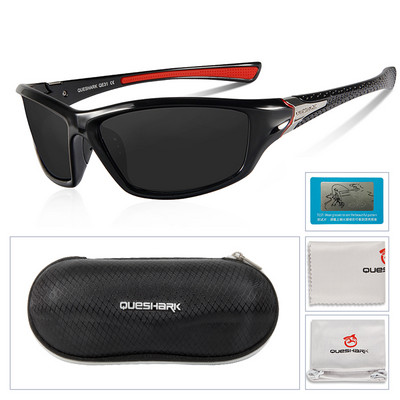 Queshark Polarized Matkaprillid UV-kaitse Spordiprillid Kalastamine Ronimine Telkimine Jooksmine Suusatamine Jalgrattasõiduprillid Mehed Naised