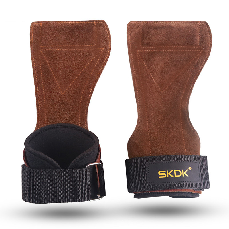 Lehmanahast jõusaalikindad käepidemed libisemisvastase raskusega jõuvöö tõstepadjad Deadlift vöö treeningu Crossfit Fitness kindad peopesakaitse