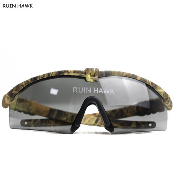 Тактически поляризирани очила Военни очила Армейски слънчеви очила с 3 ИЛИ 4 лещи Мъжки стрелба Еърсофт Мотоциклетни туристически очила