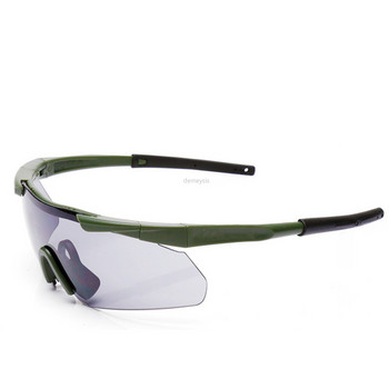 Military Airsoft Glasses Army Tactical Paintball Προστατευτικά γυαλιά Αντιανεμικό Κυνήγι Πεζοπορία Ποδηλασία Αθλητικά Γυαλιά Γυαλιά