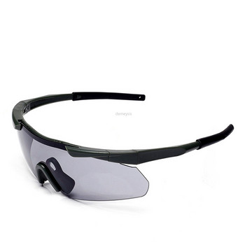 Military Airsoft Glasses Army Tactical Paintball Προστατευτικά γυαλιά Αντιανεμικό Κυνήγι Πεζοπορία Ποδηλασία Αθλητικά Γυαλιά Γυαλιά
