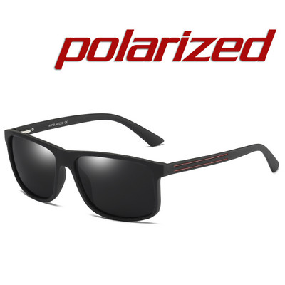 MAXJULI Polarized Sports Sunglasses Ανδρικά τετράγωνα UV400 Driving γυαλιά ηλίου για άνδρες Κλασικές ανδρικές αποχρώσεις Gafas De Sol Tr90 Σκελετός P33