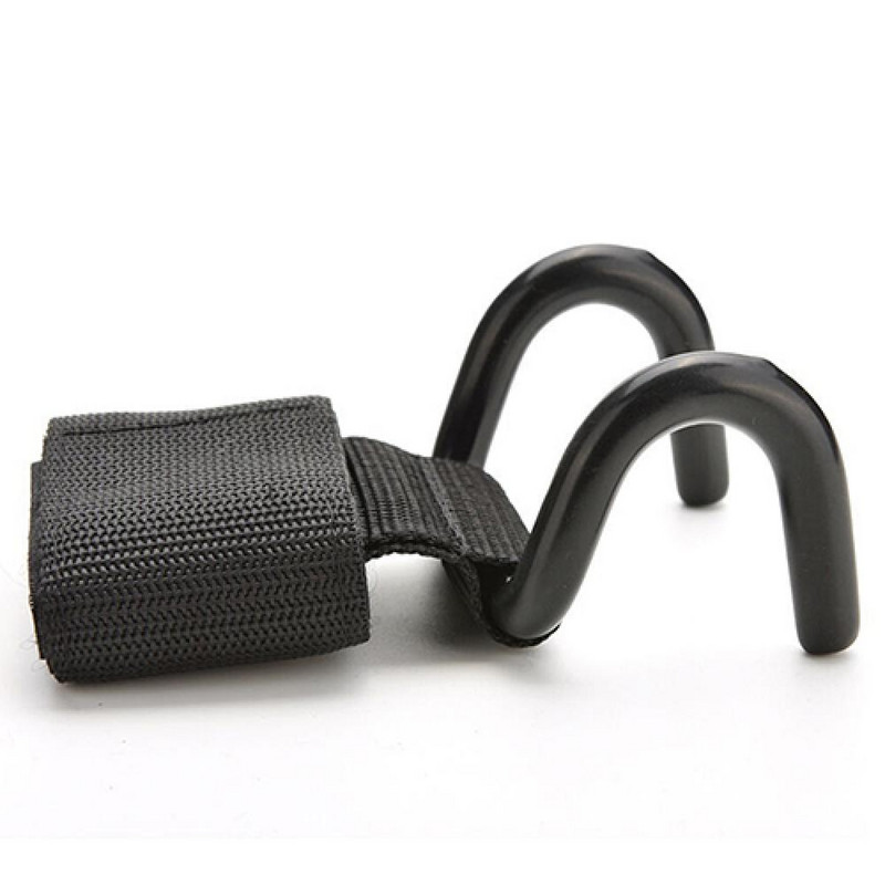 1Pc Wrist Support Pro Weight Lifting Training Fitness Gym Hook Grip Strap Glove Wrist Support