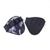 Emelő súlyzók csúszásgátló kesztyűk Unisex Anti Weight Négyujjas fitnesz kesztyűk Fogantyúk Párnák Edzőterem Edzés Sport Kézvédő