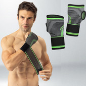 Hingav side Fitness Kindad Meeste randme peopesa tugi Crossfit raskust tõstev randmemähised Bandage jõusaali treenimise randmepael