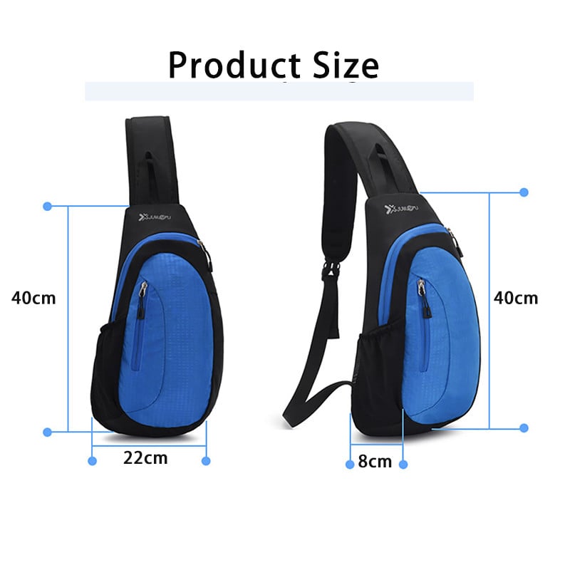 Meeste õlakott Matkamine Matkaseljakott õues nailonist rinnakotid Reisimine Jalgrattasõit Telkimine jaht Taktikaline sõjaline kalastuskott