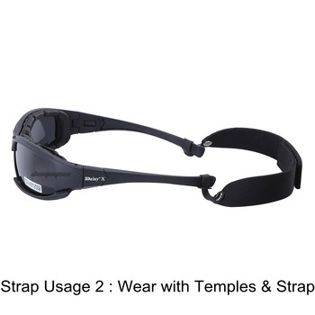 Тактически поляризирани армейски слънчеви очила Военни очила Комплект с 4 лещи Мъжки военна игра Спорт на открито Туристически слънчеви очила