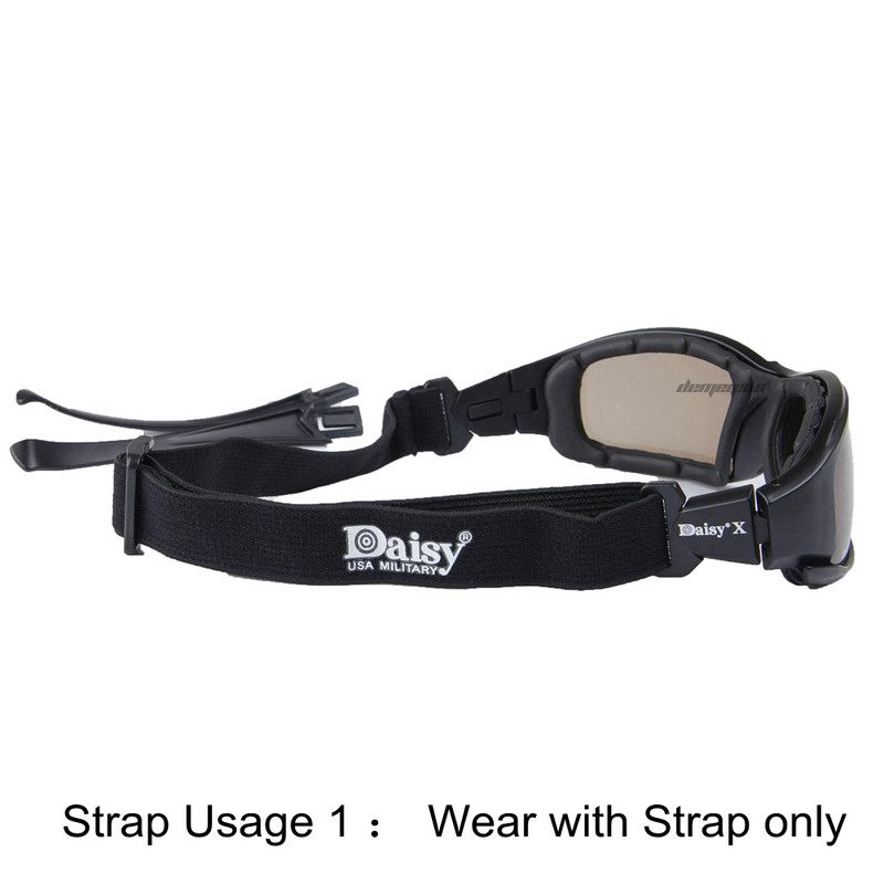 Στρατιωτικά γυαλιά ηλίου Tactical Polarized Army Military Goggles 4 Lens Kit Men War Game Γυαλιά ηλίου πεζοπορίας σε εξωτερικό χώρο