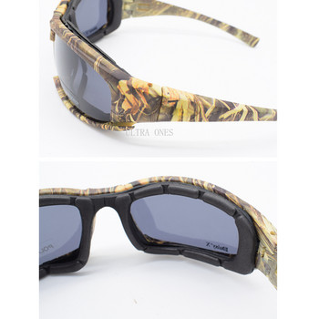 Тактически очила Поляризирани на открито Военна армия Стрелба Езда UVA UVB Защитни слънчеви очила Туризъм Очила за нощно виждане