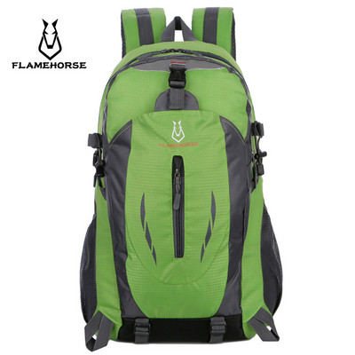40L σακίδιο πλάτης ορειβασίας εξωτερικού χώρου αθλητικά ταξίδια κάμπινγκ πεζοπορία πεζοπορία ταξίδι ώμου αδιάβροχη τσάντα ώμου ιππασίας