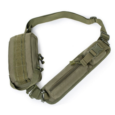 EDC Tactical Sling Chest Pack Unisex Multifunction Molle Hip Waist Bag Camping Outdoor Storage Pouch Shoulder Strap Sundries Bag