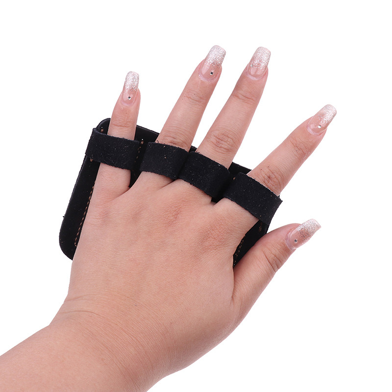 Bőr Súlyemelés Edzőkesztyű Tenyérvédő Női Férfi Fitnesz Sport Torna Fogantyúk Felhúzás Súlyemelő edzés