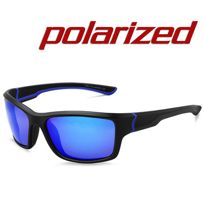 MAXJULI Αθλητικά γυαλιά ηλίου ανδρικά ταξίδια Ποδηλασία εξωτερικού χώρου Running Μαύρος σκελετός Ανδρικά γυαλιά ηλίου UV400 Oculos de sol με θήκη MJ8014