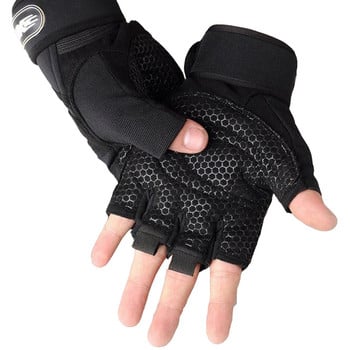 Фитнес ръкавици Фитнес ръкавици за вдигане на тежести Бодибилдинг Обучение Спортни упражнения Спортни тренировъчни ръкавици за мъже, жени M/L/XL