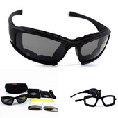 X7 C5 polariseeritud spordiprillid 4 objektiiviga sõjaväe armee välispäikeseprillid taktikalised jahipidamiseks mõeldud Airsoft Glggles matkaprillid