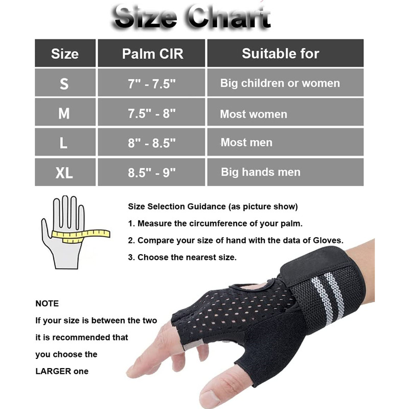 1 ζευγάρι Γάντια γυμναστικής για άνδρες Γυναικεία Γάντια άρσης βαρών γυμναστικής Γάντια γυμναστικής για άρση βαρών Αλτήρας ποδηλασίας εξοπλισμός γυμναστικής