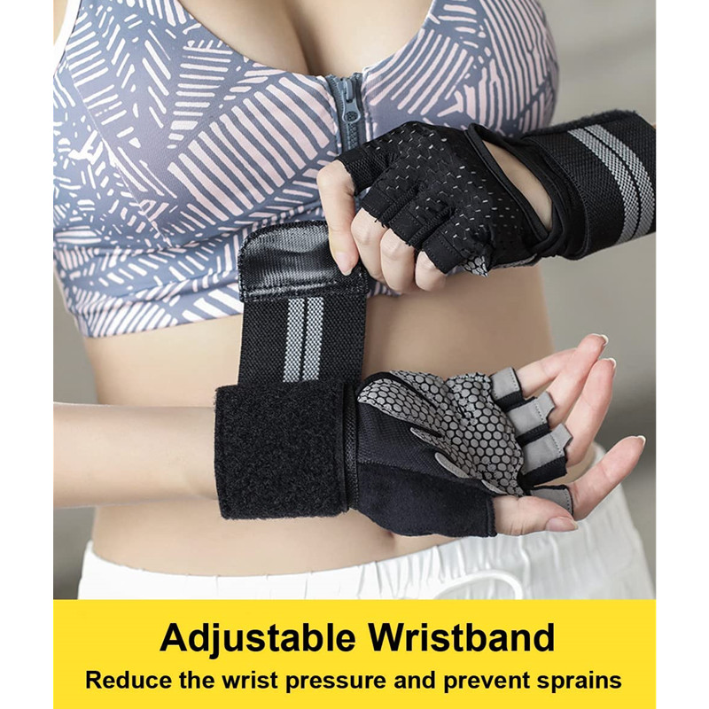 1 ζευγάρι Γάντια γυμναστικής για άνδρες Γυναικεία Γάντια άρσης βαρών γυμναστικής Γάντια γυμναστικής για άρση βαρών Αλτήρας ποδηλασίας εξοπλισμός γυμναστικής