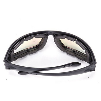 Tactical Polarized PC γυαλιά ηλίου ανδρικά Airsoft Military Shooting Glasses UV400 Protection Goggles 4 Lens Outdoor Hunting