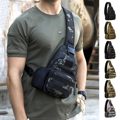 Kültéri sporttáska vállon utazó túrázás túratáska kerékpározás hegymászó hátizsák USB töltés lopásgátló katonai taktikai táskák