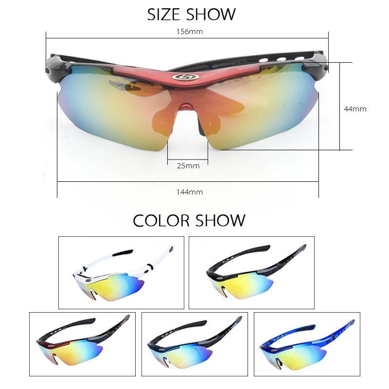 Polarizirane taktičke naočale s okvirom za kratkovidnost za airsoft biciklizam kampiranje planinarenje sport na otvorenom naočale 5 leća UV400 zaštita