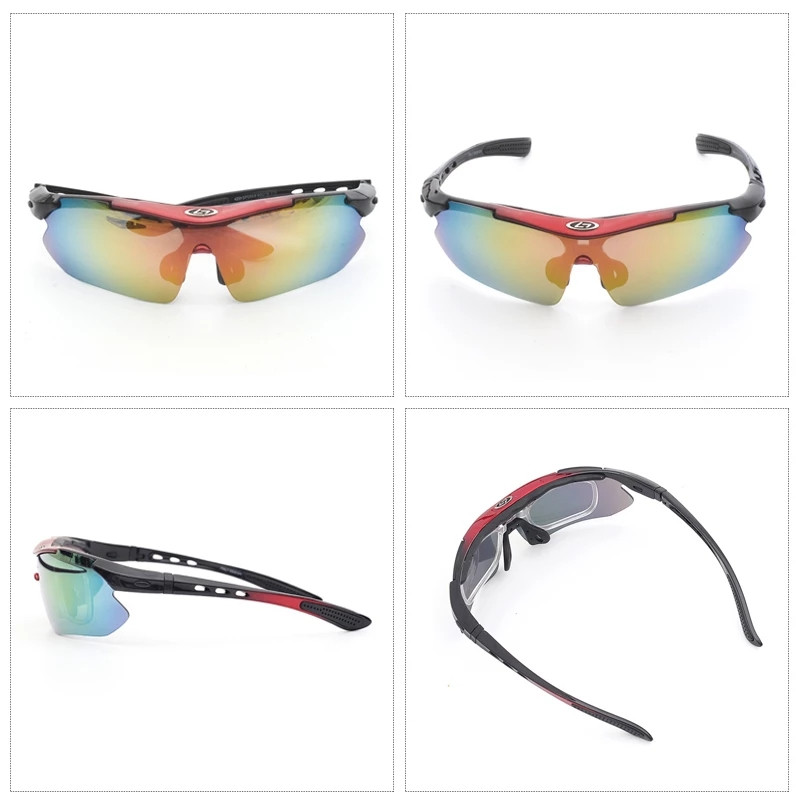Polarizirane taktičke naočale s okvirom za kratkovidnost za airsoft biciklizam kampiranje planinarenje sport na otvorenom naočale 5 leća UV400 zaštita