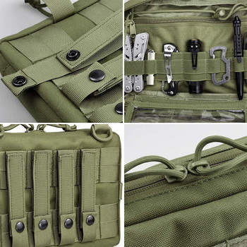 Тактическа чанта Molle Къмпинг на открито Катерене Мултифункционален колан за кръста Комплекти за първа помощ Медицинска чанта Армейска военна EDC торбичка