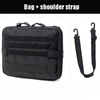 Geantă tactică Molle, în aer liber, camping, alpinism, pachet cu centură multifuncțională, truse de prim ajutor, geantă medicală, husă militară EDC