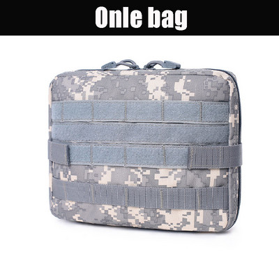 Geantă tactică Molle, în aer liber, camping, alpinism, pachet cu centură multifuncțională, truse de prim ajutor, geantă medicală, husă militară EDC