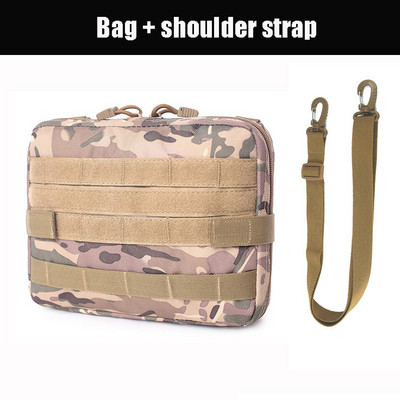 Geantă tactică Molle, în aer liber, camping, alpinism, pachet cu centură multifuncțională, truse de prim ajutor, geantă medicală, husă militară EDC