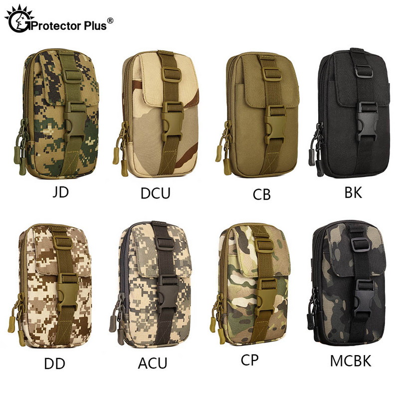 PROTECTOR PLUS Molle kiegészítő táska taktikai 6 hüvelykes telefontáska katonai kültéri horgászáshoz hegymászó szerszámtáska többcélú táskák