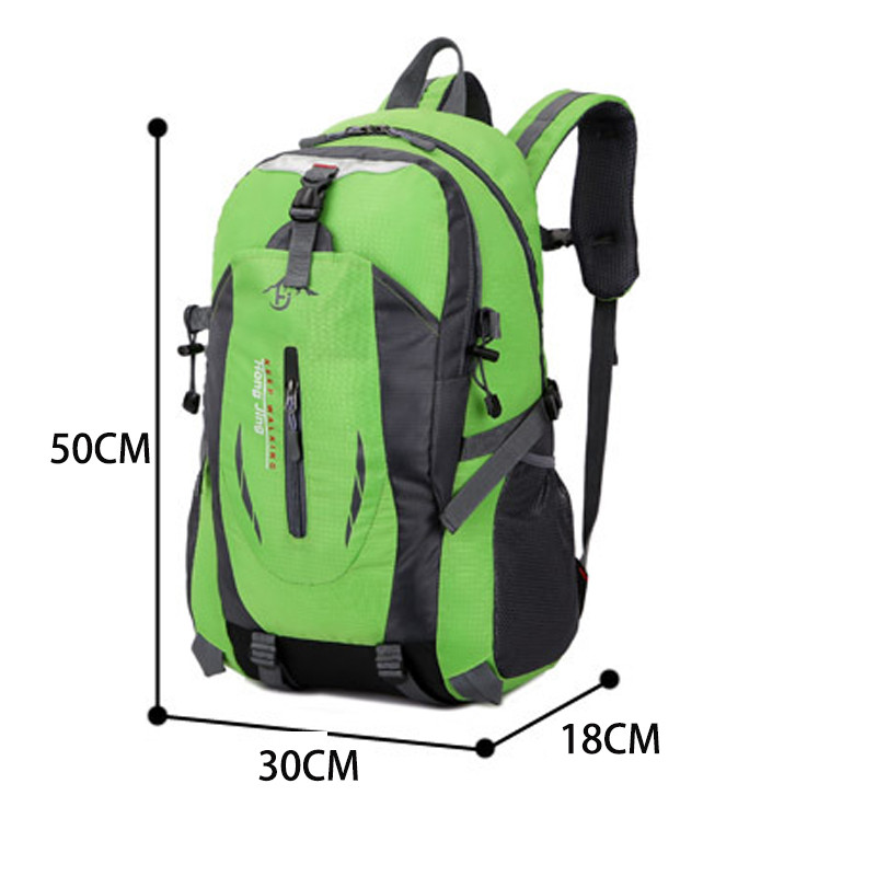 Atsparus vandeniui laipiojimo sportui lauko unisex nailoninių kuprinių krepšiai Kelioninė kuprinė kempingų žygių žygių kuprinė krepšys vyrams