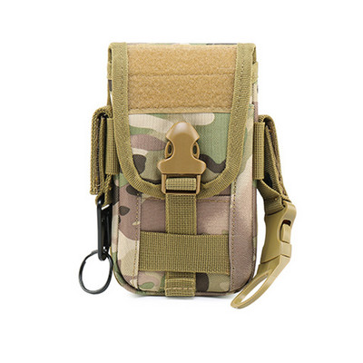 Vanjska kamuflažna torba Držač za mobilni telefon Pojas Molle torbica Sportska lovačka torbica Višenamjenska taktička torbica za novčanik