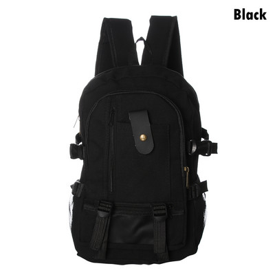 1 tk Suure mahutavusega kott Mehed Naiste Vintage lõuendist seljakott Seljakott Reisimine Sport Koolikott Sülearvuti Matkakott Matkamise välitööriistad